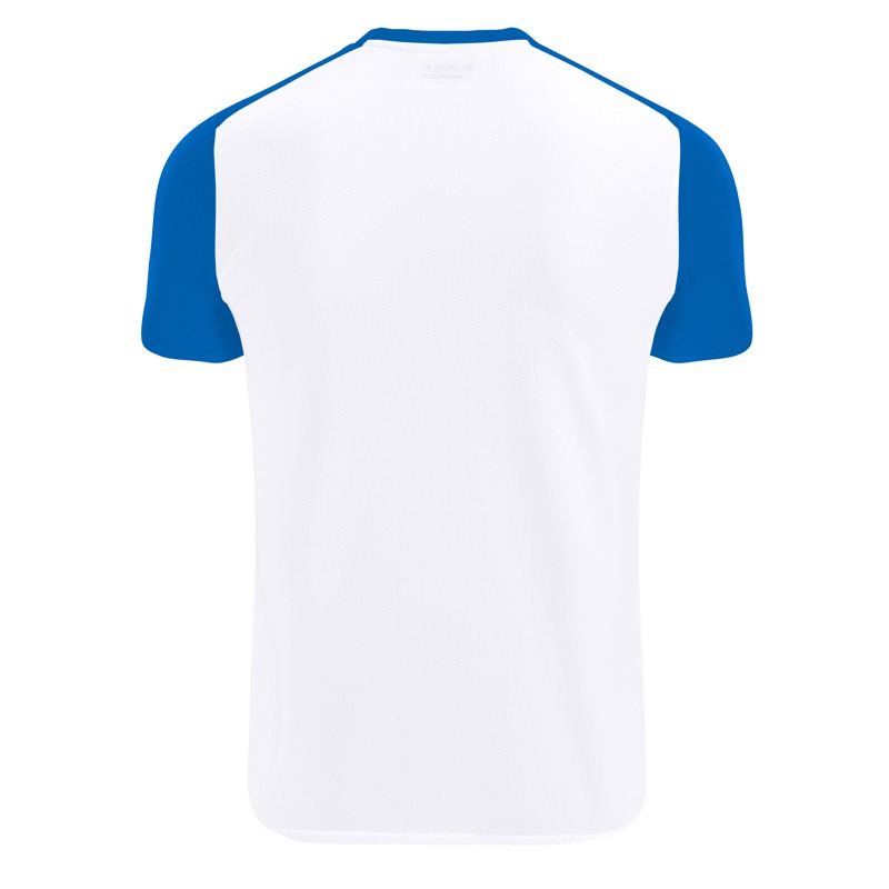 Maglia maniche corte Milos bianco blu uomo