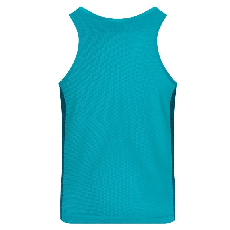 Canotta running Cube turchese uomo