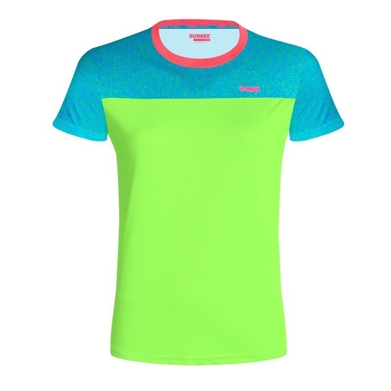 Maglia maniche corte Cube Verde Donna