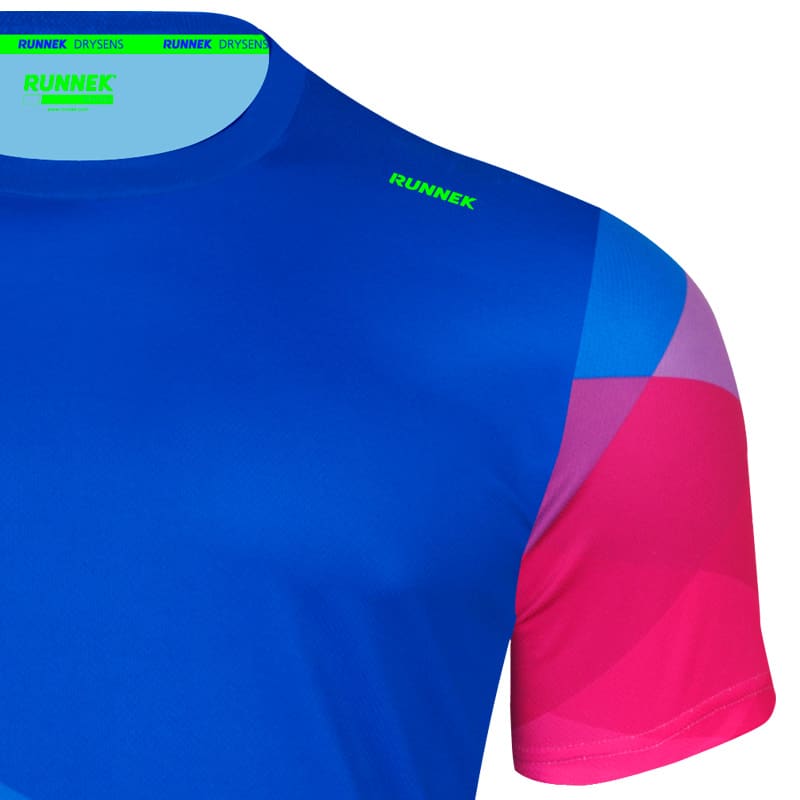 Maglia maniche corte Pure blu uomo
