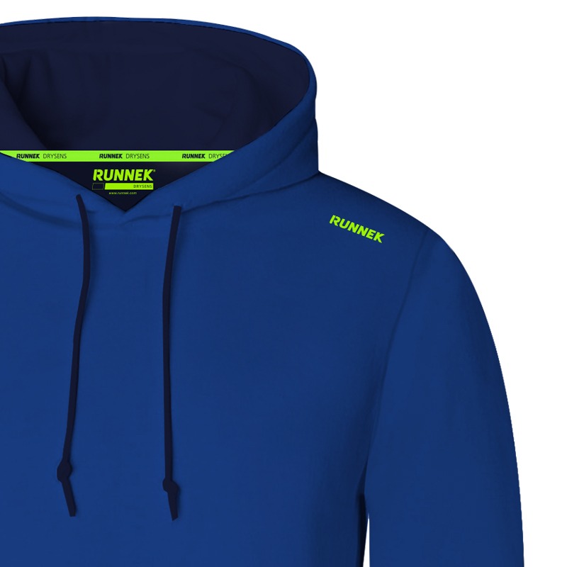 felpa Runnek Tempo blu Donna