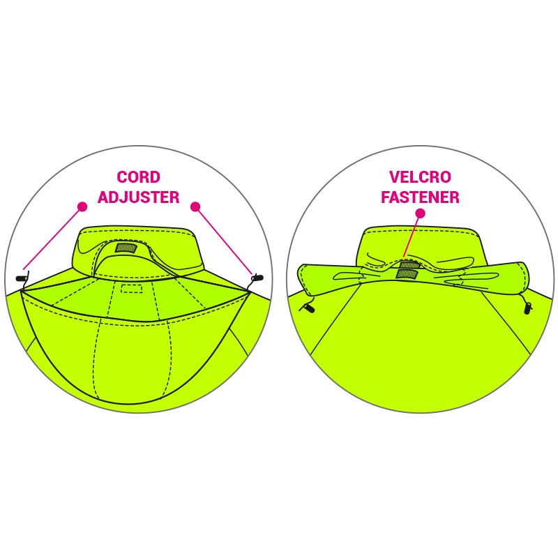 Giacca Running Tecnica Runnek Giallo Fluo Cappuccio D