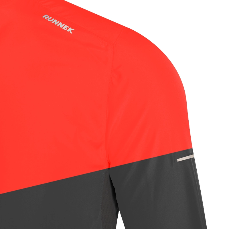 Runnek Logan Grigio Antracite Rosso Neon D It
