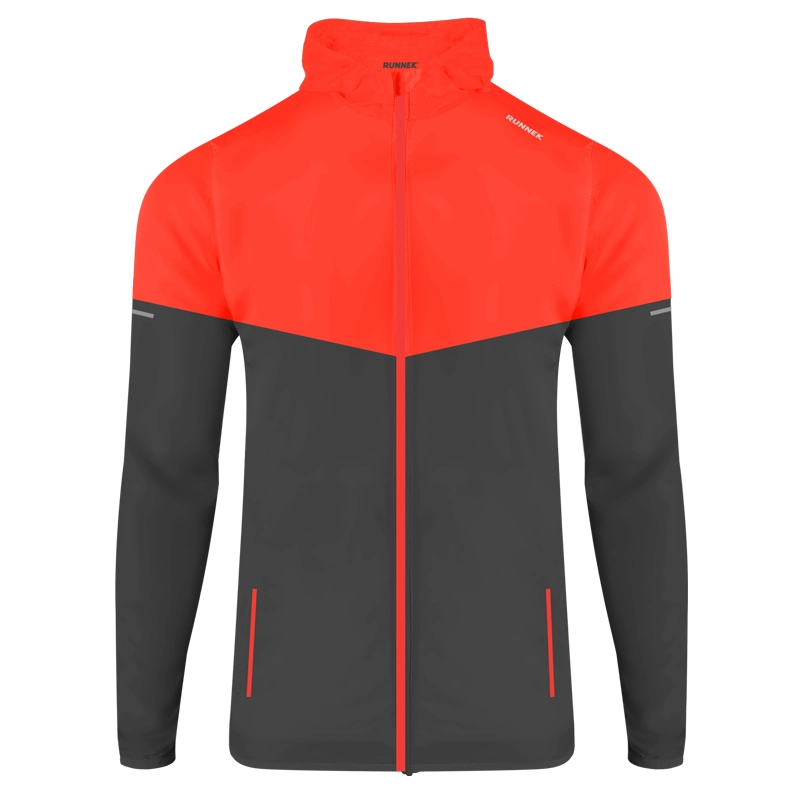 Runnek Logan Grigio Antracite Rosso Neon It