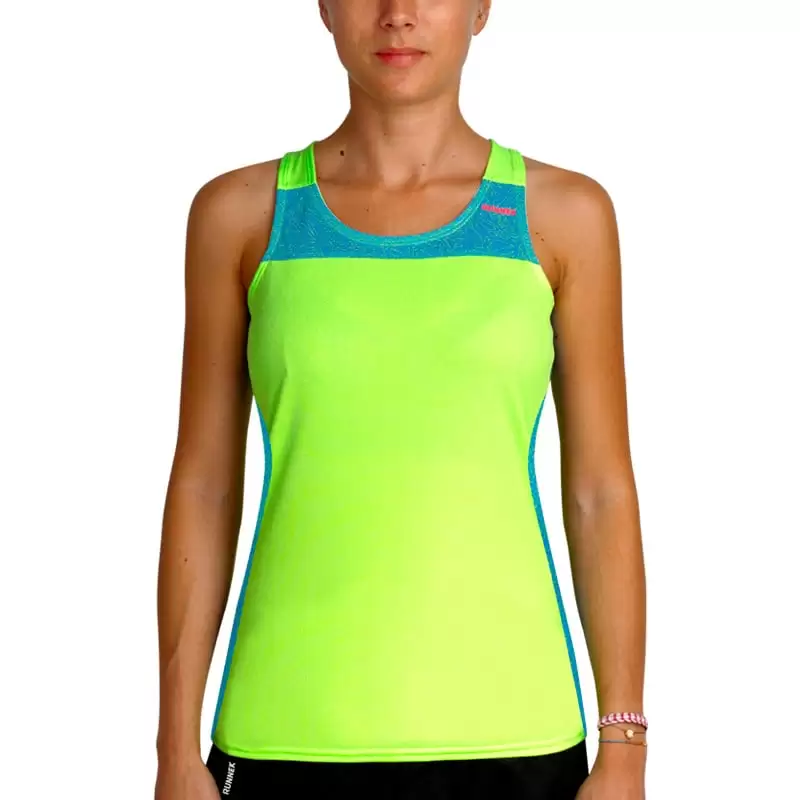 Canotta Cube verde donna
