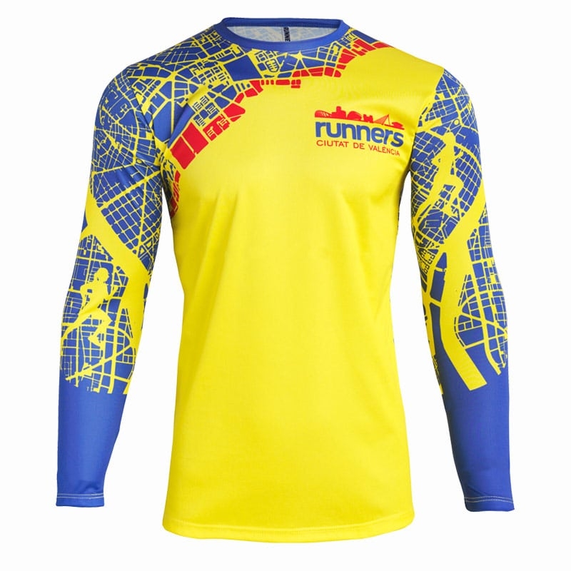 maglia atletica manica lunga