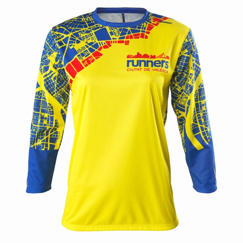 maglia atletica manica lunga donna