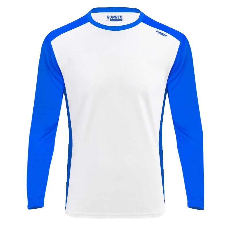 Maglia tenica ethilo bianco blu