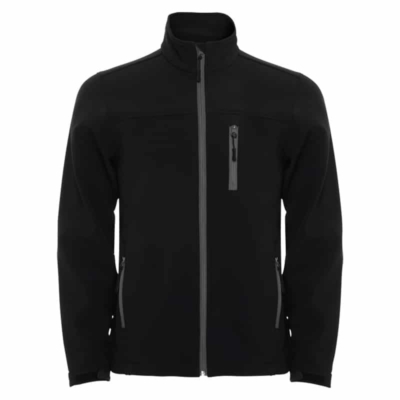 giacca soft shell nera