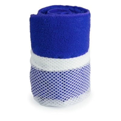 asciugamano in microfibra azzurro