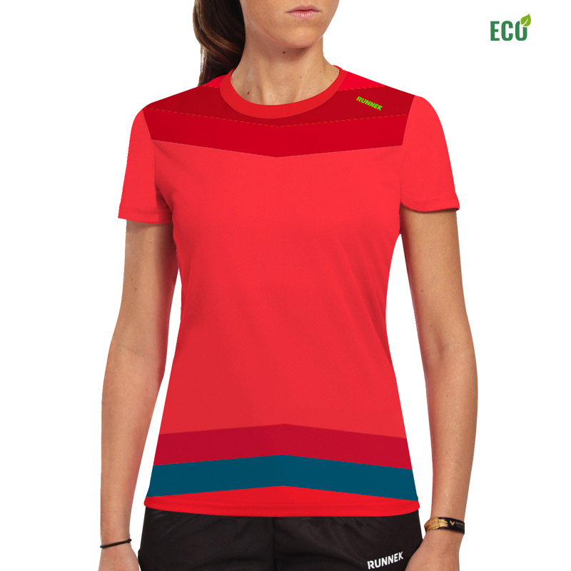 Runnek Try Rosso Neon Donna P