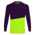 Runnek Blizz Viola e Verde neon maglia running manica lunga