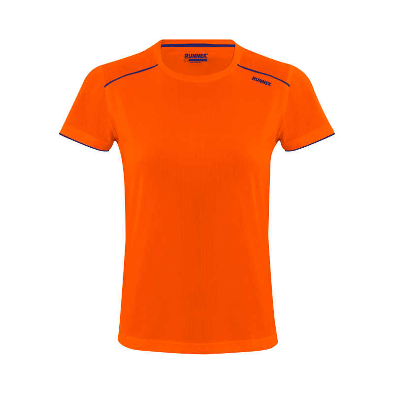 Maglia Tecnica Runnek Ultra Arancione Femme