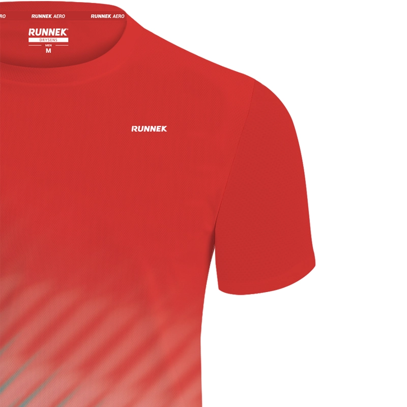 Maglia tecnica Runnek AERO Donna Rosso - immagine 1