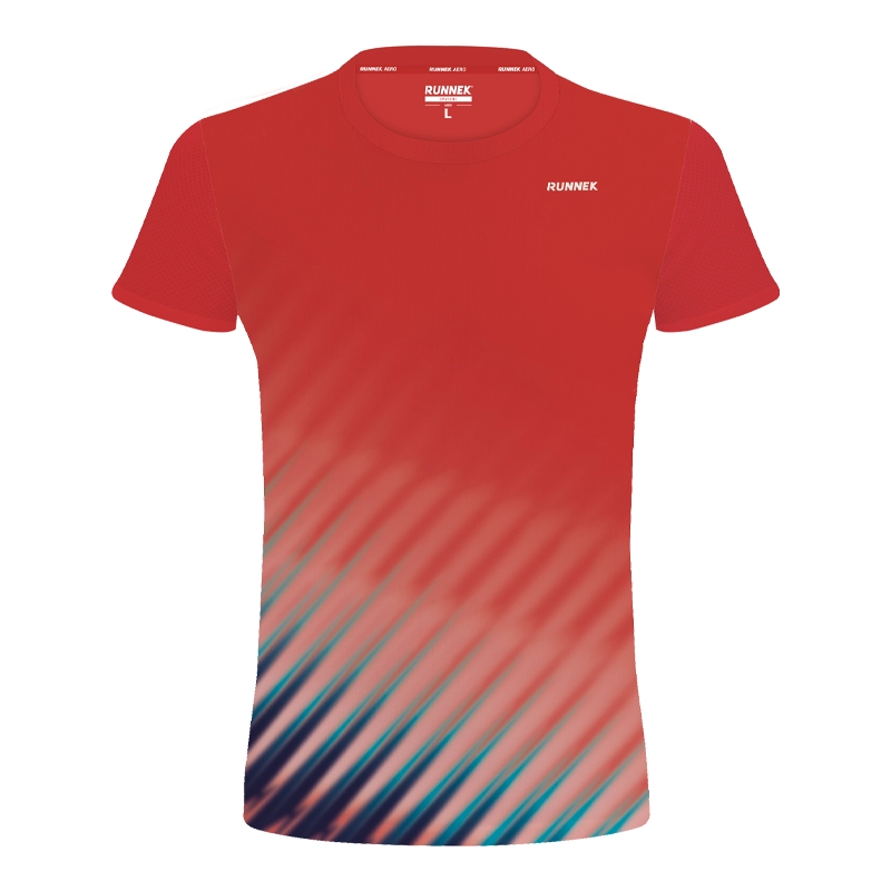 Maglia tecnica Runnek AERO Donna Rosso - immagine 1